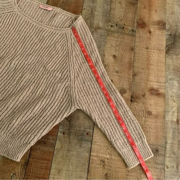 Hunkemoller womens size medium oversized cream and black chunky knit sweater - Picture 4 of 8